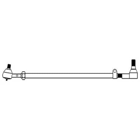 Aftermarket RH Tie Rod Assembly Right Hand Fits Massey Ferguson Tractor 50 65 150 165 553318